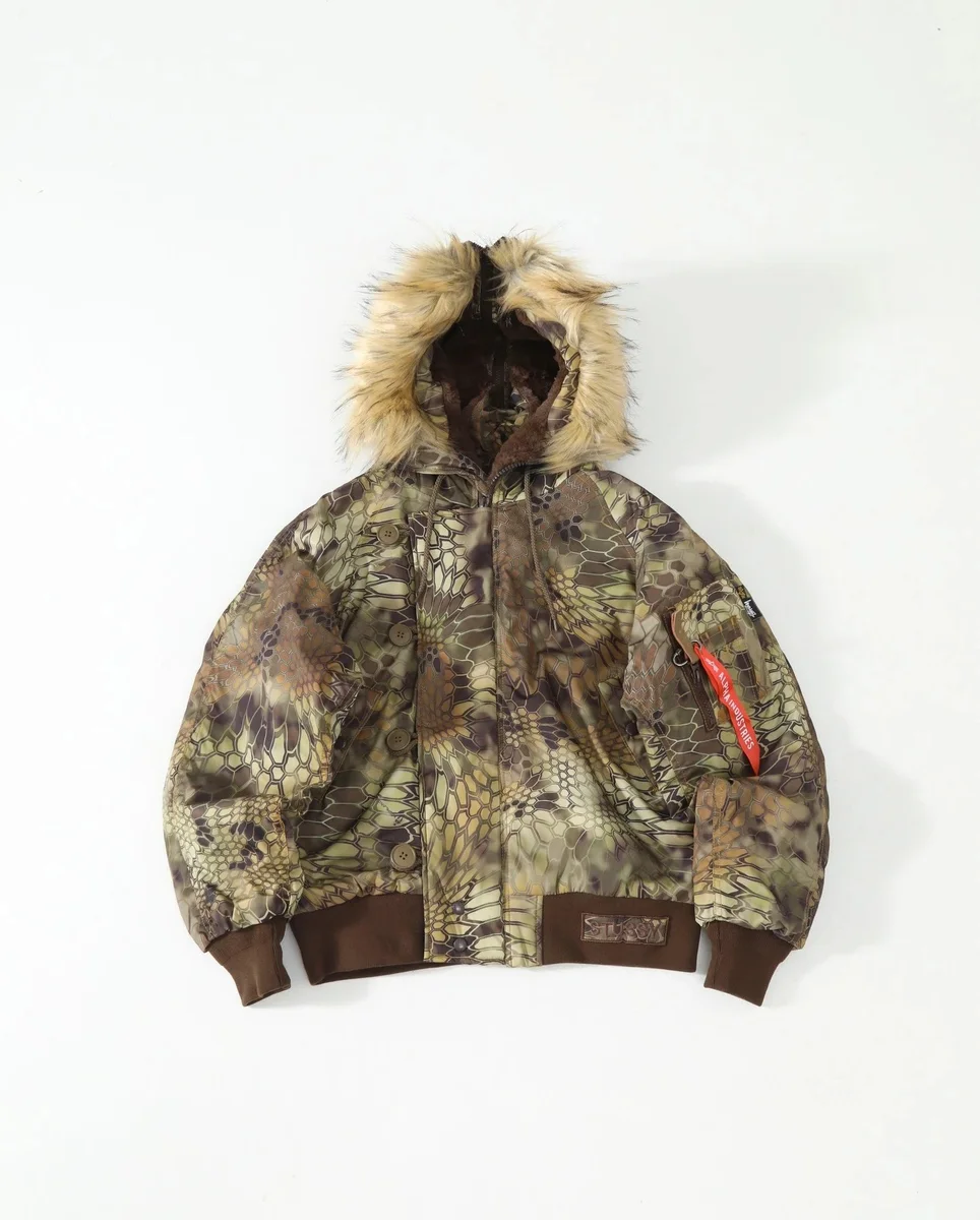 Stussy Stussy x Alpha Industries Camouflage Bomber Jacket Multicolor - 1