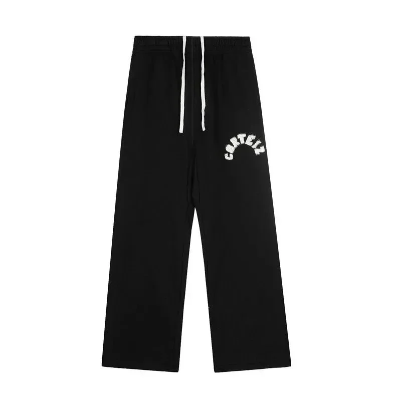 Corteiz Corteiz RTW Black/White Sweatpants Black - 1