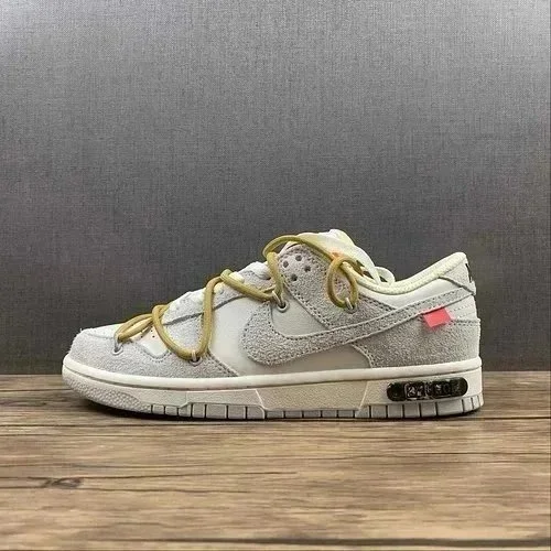 Nike Nike Dunk Low Off-White Sail/University Red Sneakers White - 1