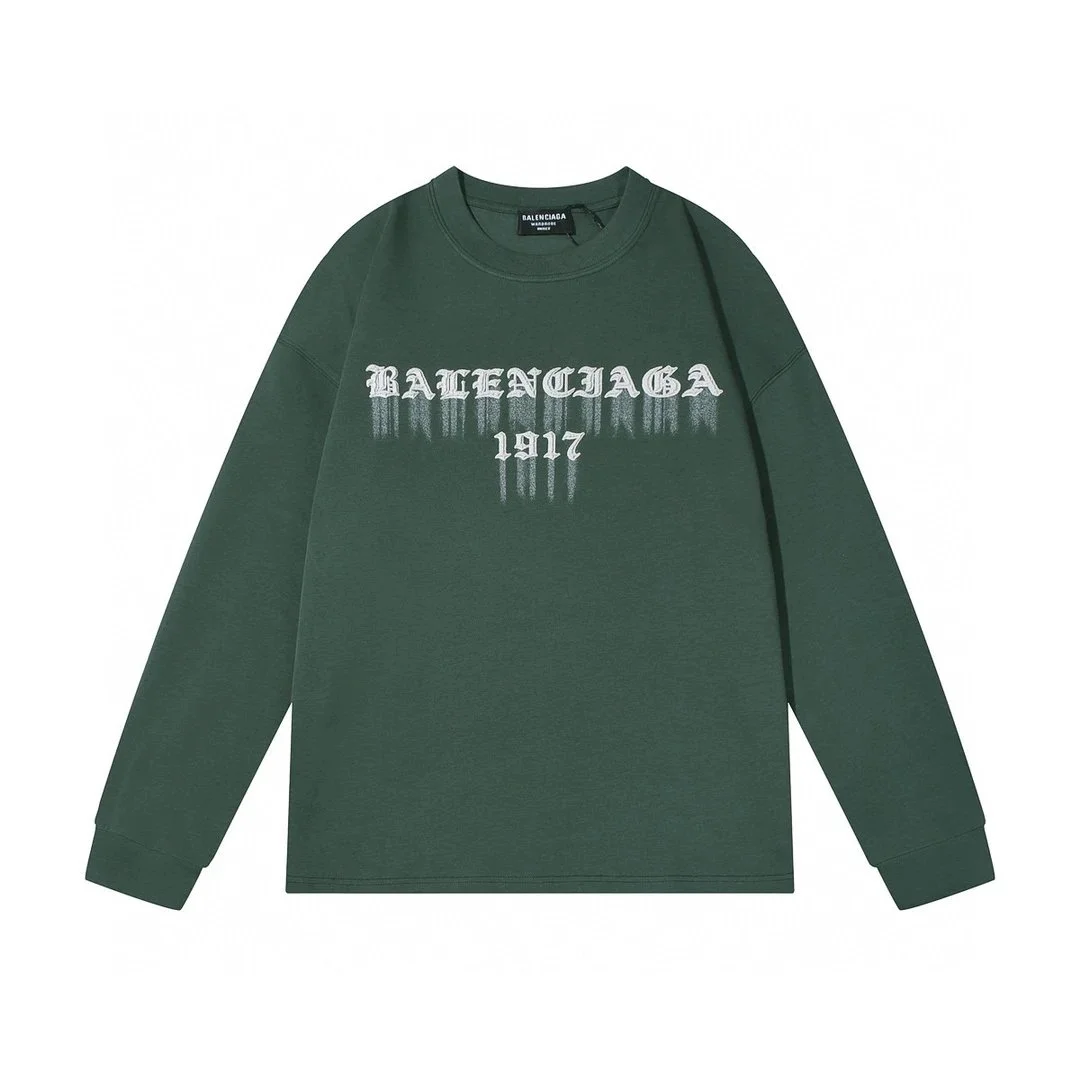 Balenciaga Balenciaga 1917 Green Sweatshirt Green