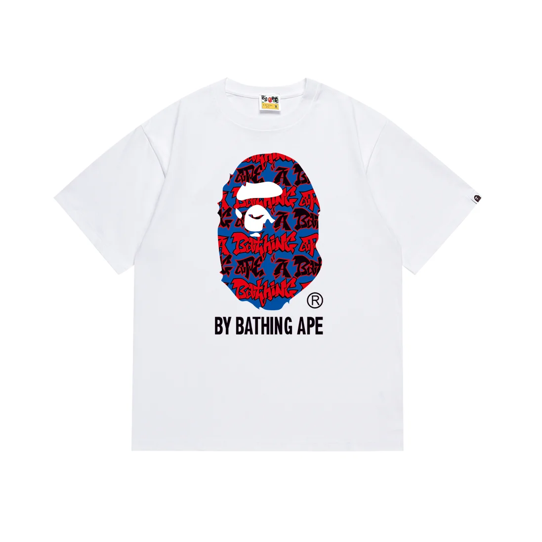 A Bathing Ape A Bathing Ape BAPE STA White Graphic T-Shirt White - 1