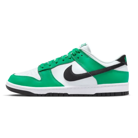 Nike Nike Dunk Low White/Green/Black Sneakers Multicolor