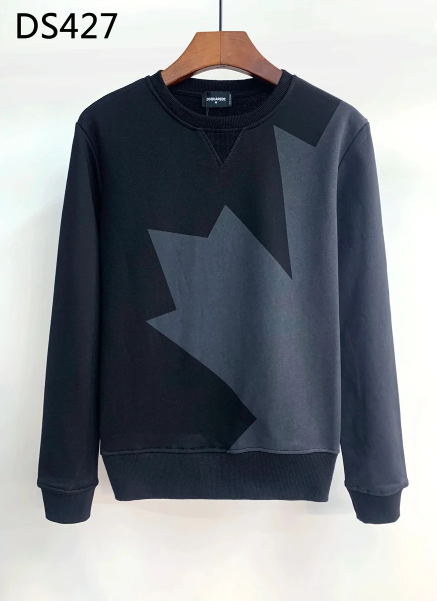 DSQUARED2 DSQUARED2 Black/Grey Geometric Sweatshirt Black - 1