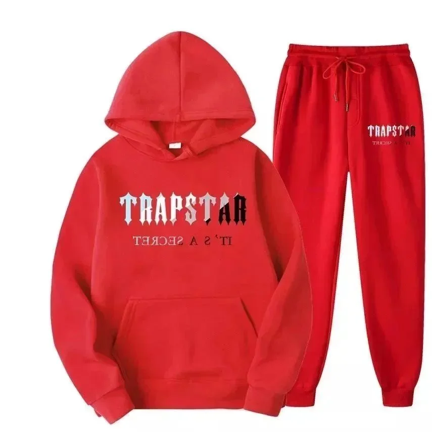 Trapstar Trapstar It's a Secret Red Tracksuit Set Red - 1