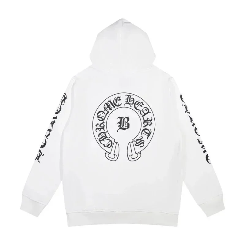 Chrome Hearts Chrome Hearts CH White Hoodie White