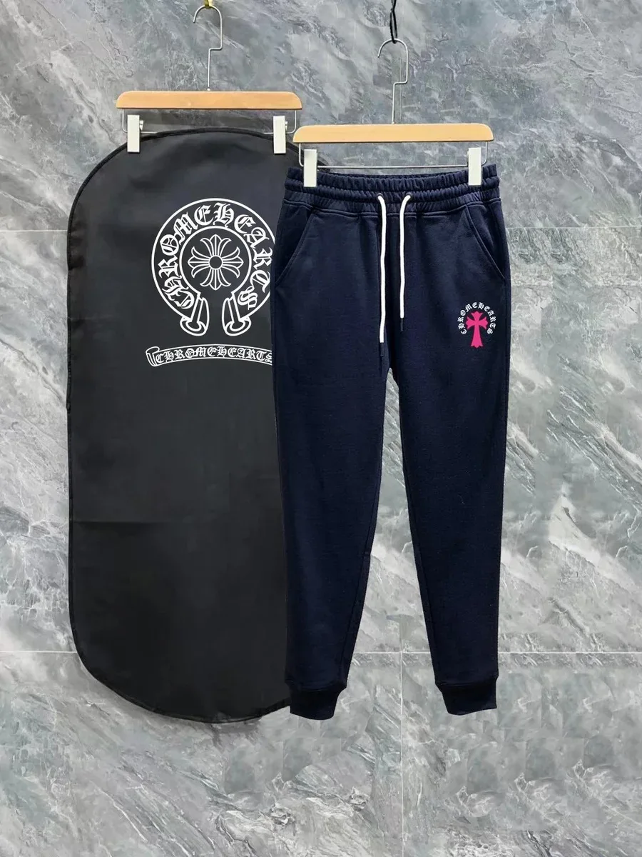 Chrome Hearts Chrome Hearts CH Sweatpants Navy/Pink Navy