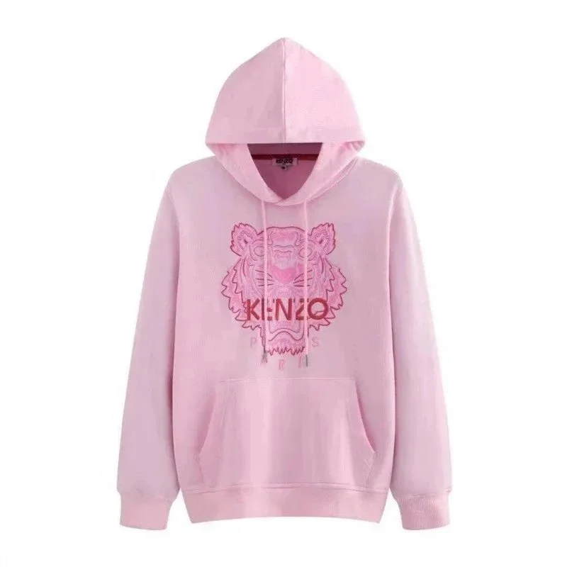 Kenzo Kenzo Pink Tiger Hoodie Sweatshirt Pink - 1