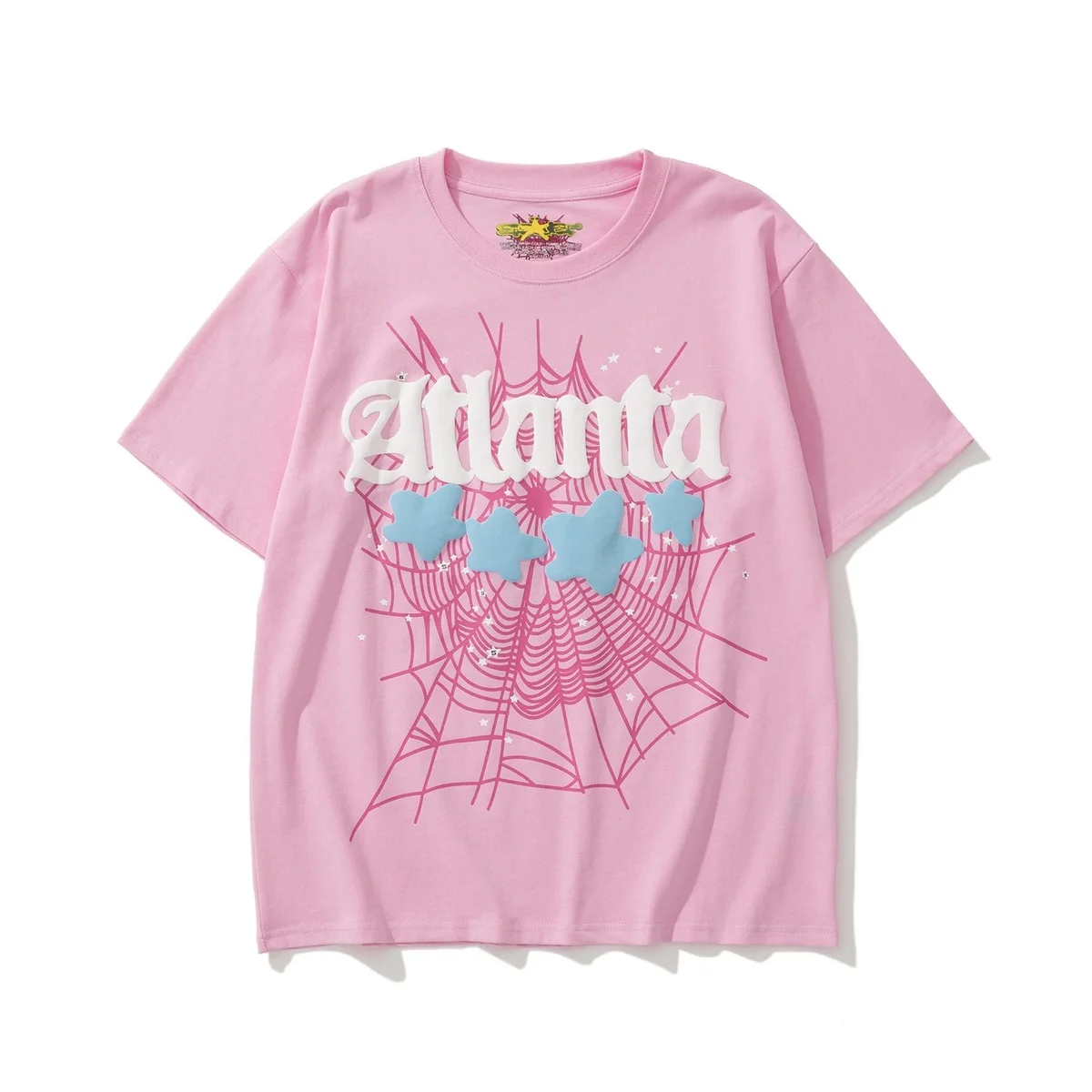 Other Pink Atlanta Web Print T-Shirt Pink - 1