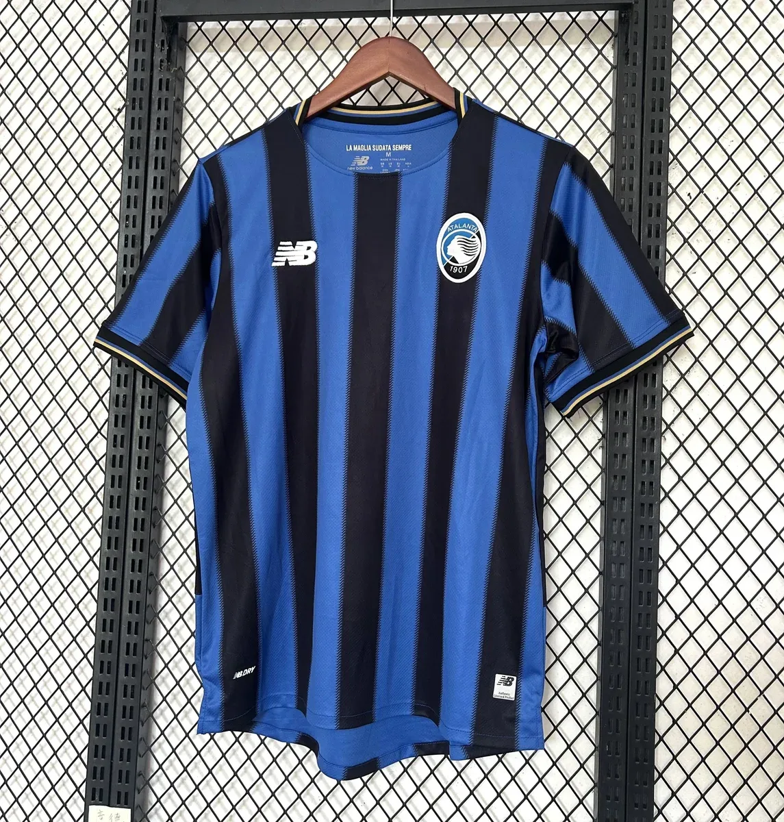 New Balance New Balance Atlantico 1907 Blue Black Striped Jersey Blue - 1