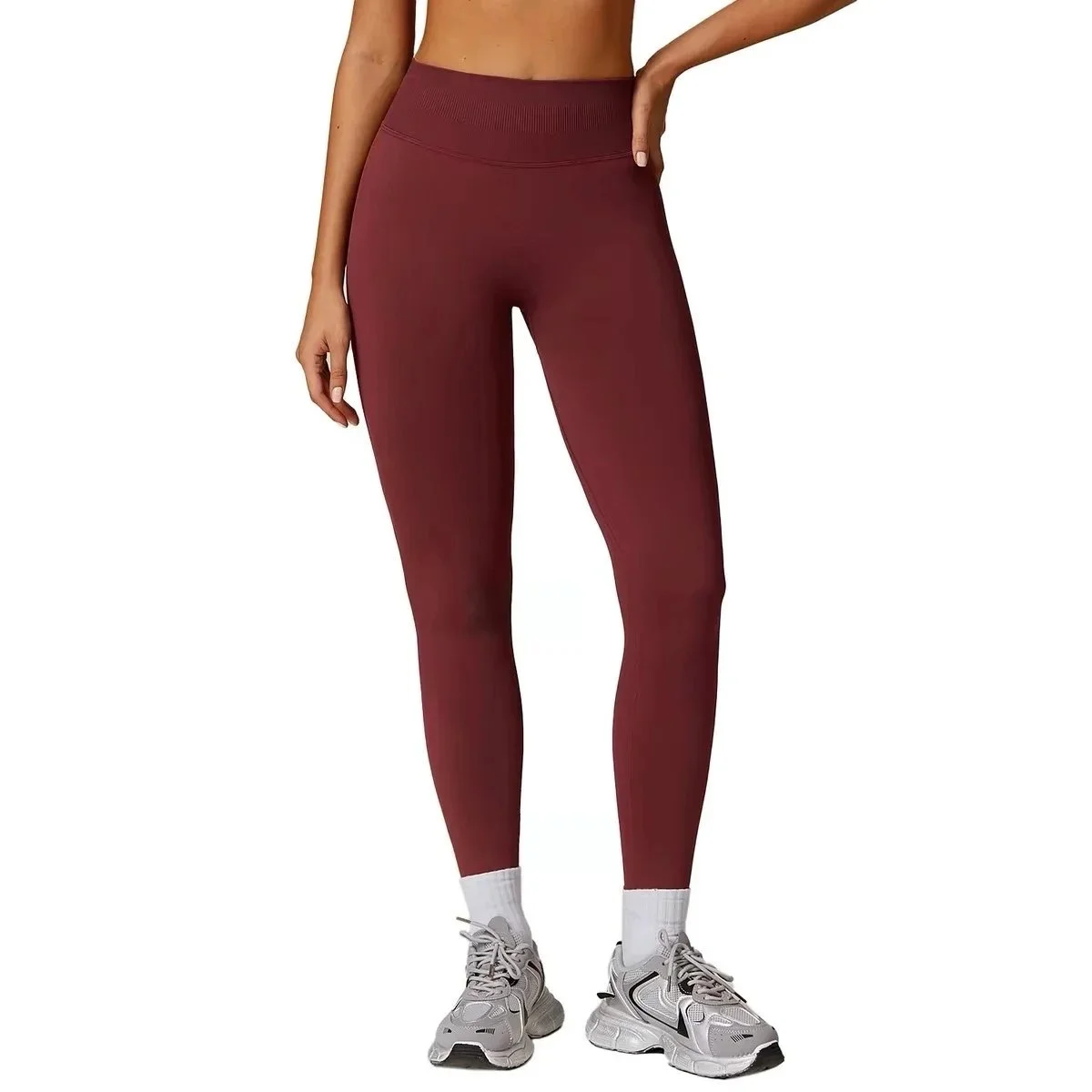 Other Cherry Red Leggings Fitness Wear Red - 1