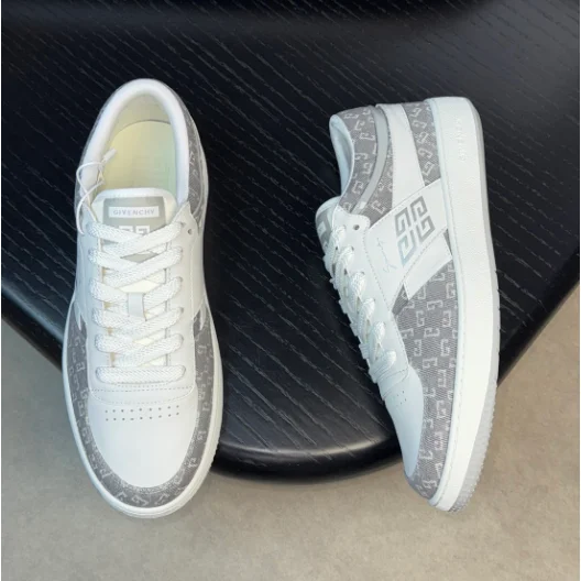 Gucci Gucci GG Supreme White/Grey Monogram Sneakers White
