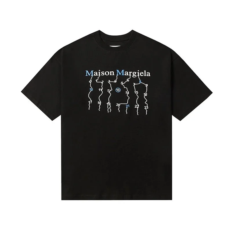 Maison Margiela Maison Margiela Replica Black T-Shirt Black