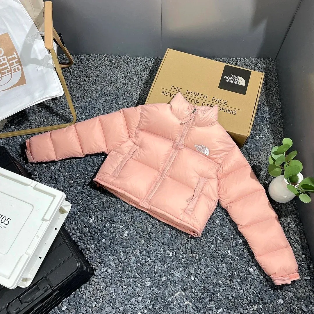 The North Face The North Face Nuptse Pink Expedition Parka Pink - 1