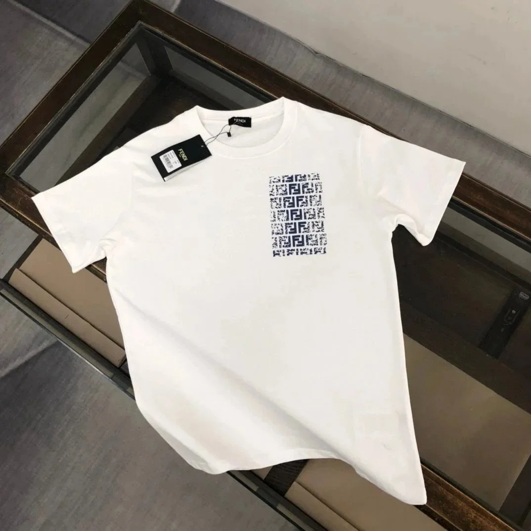 Fendi Fendi FF Monogram White T-Shirt White