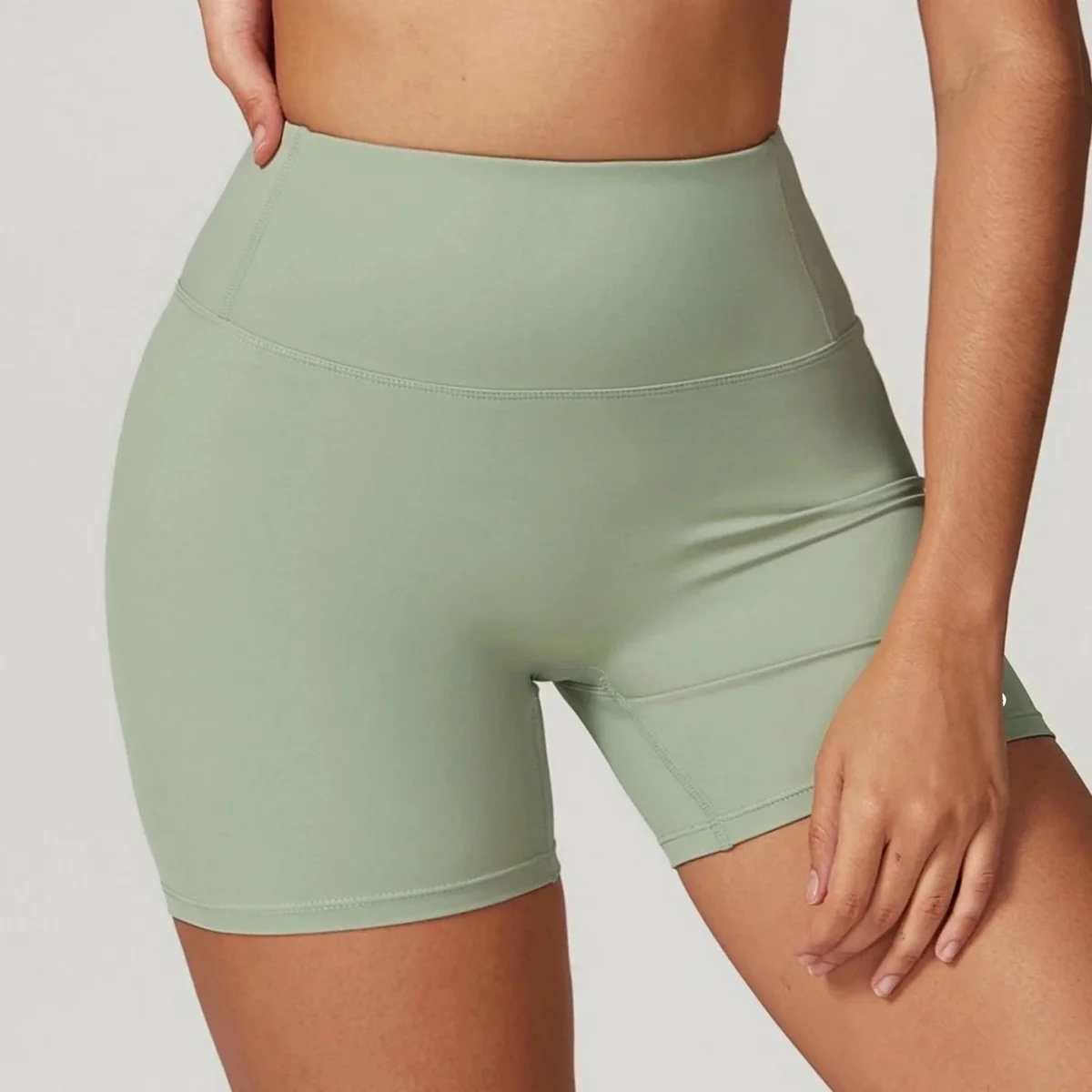 Other Bean Green Biker Shorts Green - 1