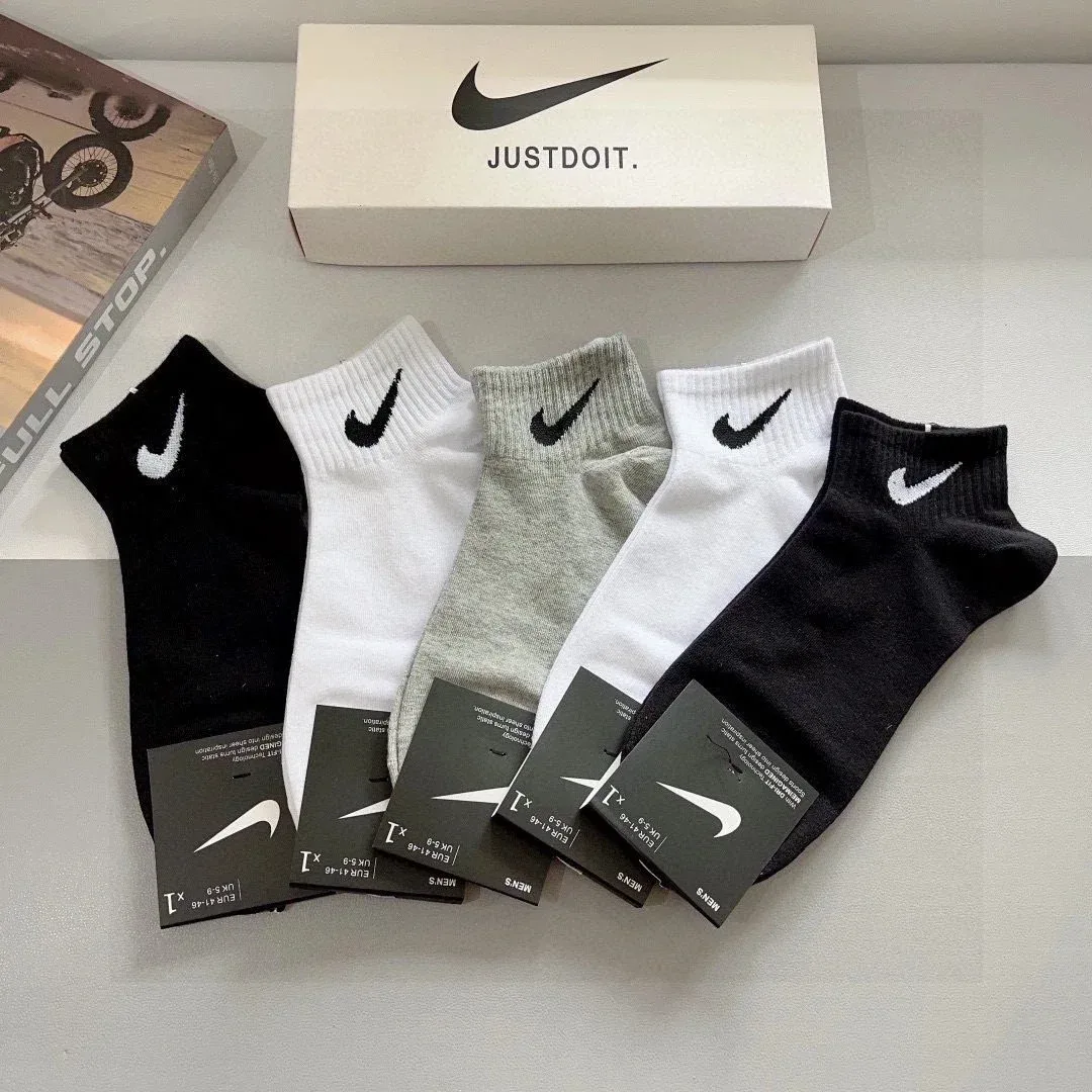 Nike Nike Black Mid-Calf Socks Black