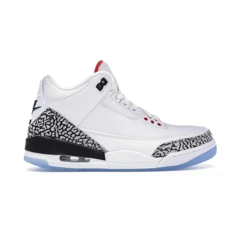 Jordan Jordan Air Jordan 3 White Cement Sneaker White