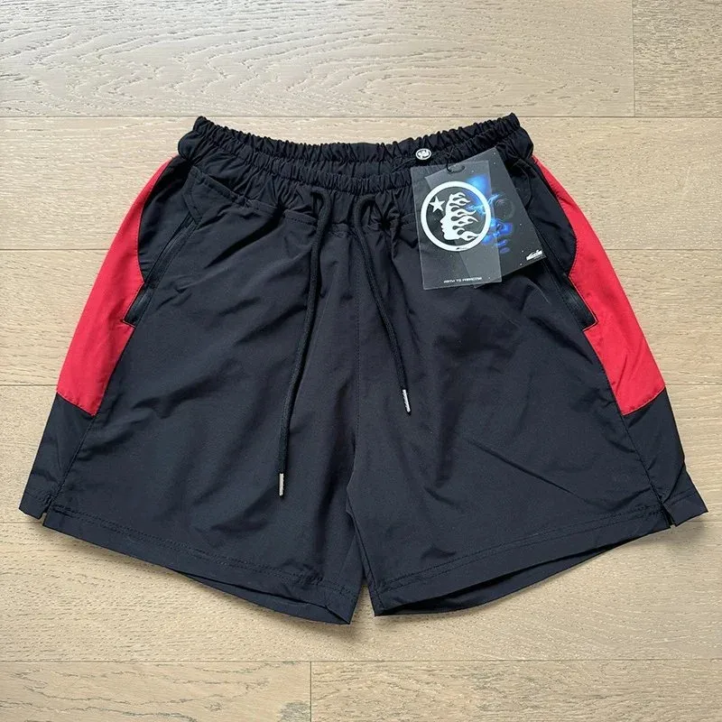 Other Black and Red Colorblock Shorts Black - 1
