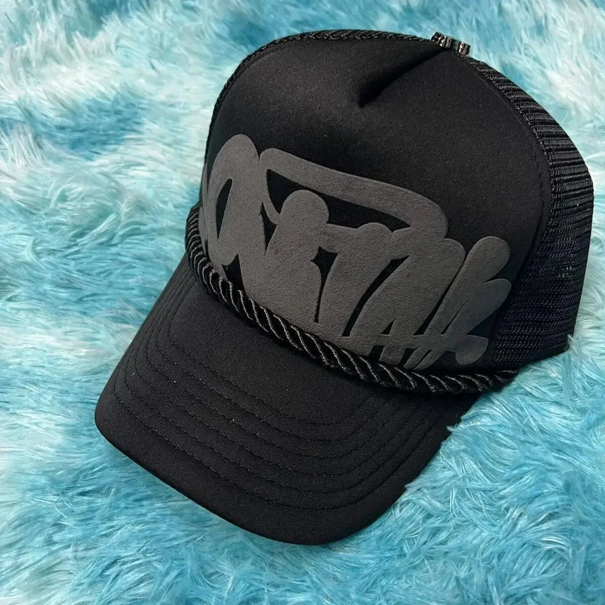 Other Truck Cap with Rope Detail in Black/Grey Black - 1