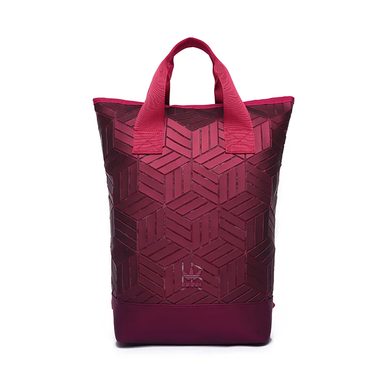 Adidas Adidas Three Stripes Wine Red Tote Bag Red - 1