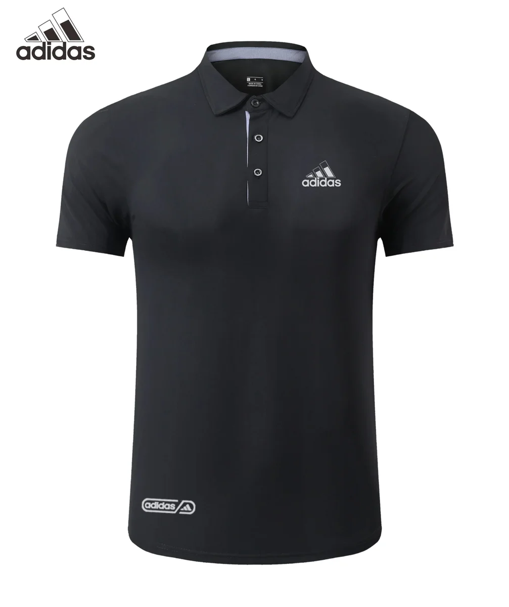 Adidas Adidas Black Polo Shirt Black
