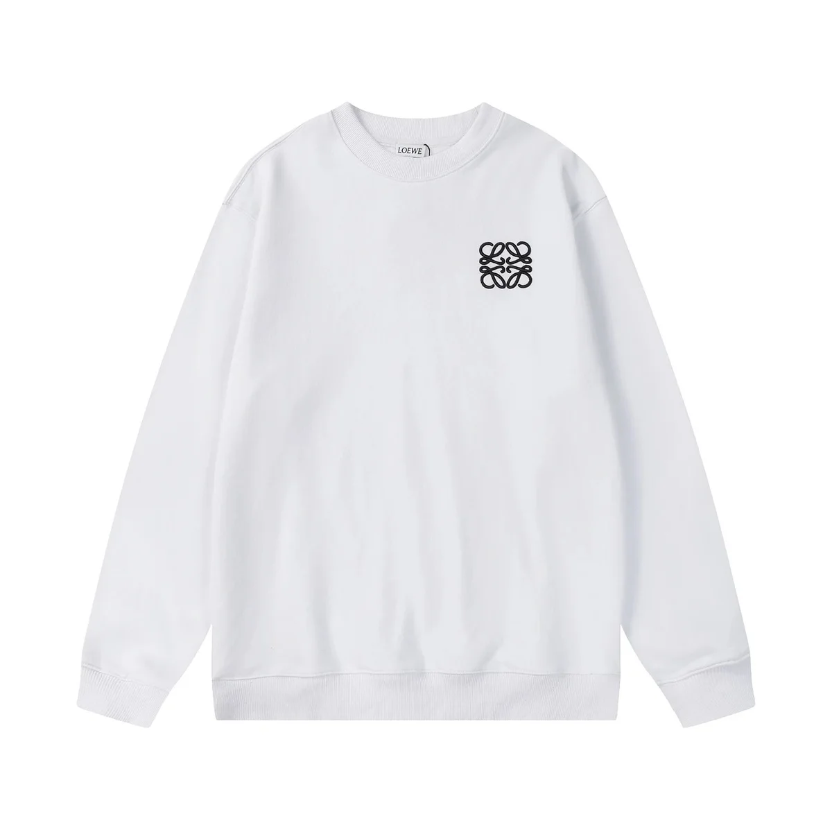 Loewe Loewe Anagram White/Black Crewneck Sweatshirt White
