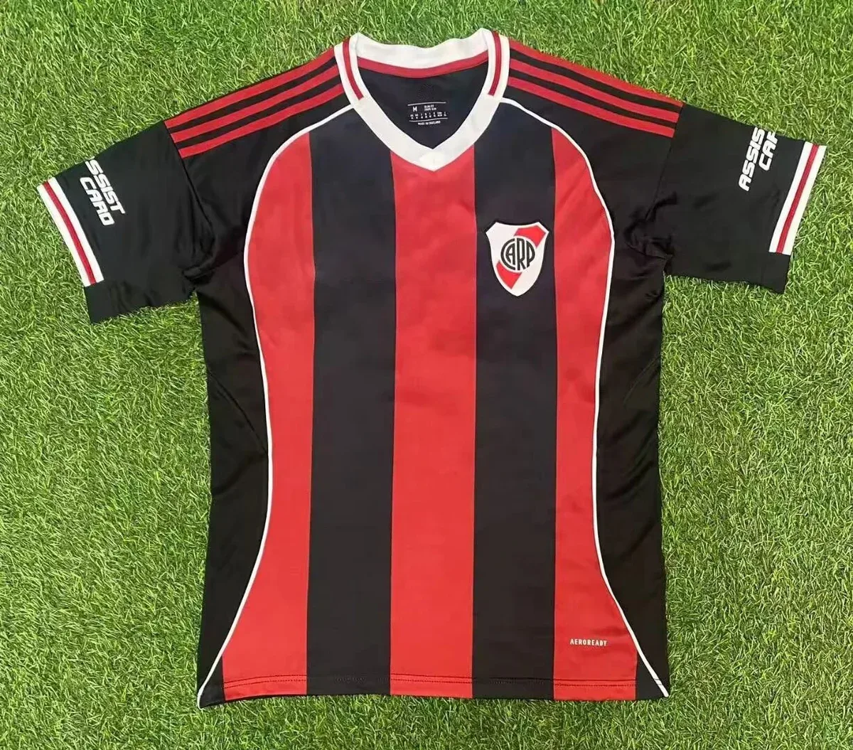 Adidas Adidas River Plate Home Jersey Red/Black Soccer Shirt Red - 1