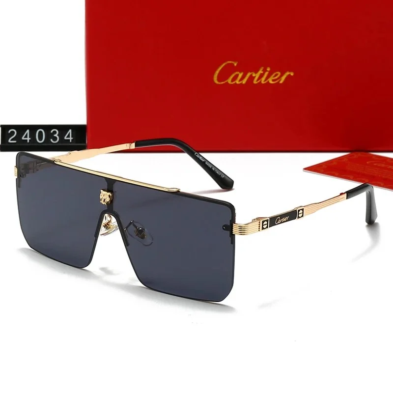 Cartier Cartier Soleil Blanc 24034 Eyewear Black - 1