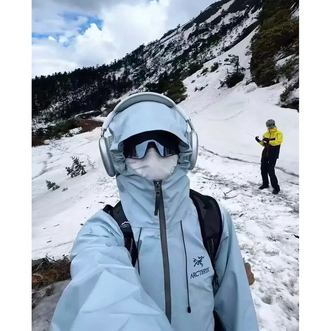 Arc'teryx Arcteryx AR Alpha SV LT以太蓝 Parka Blue