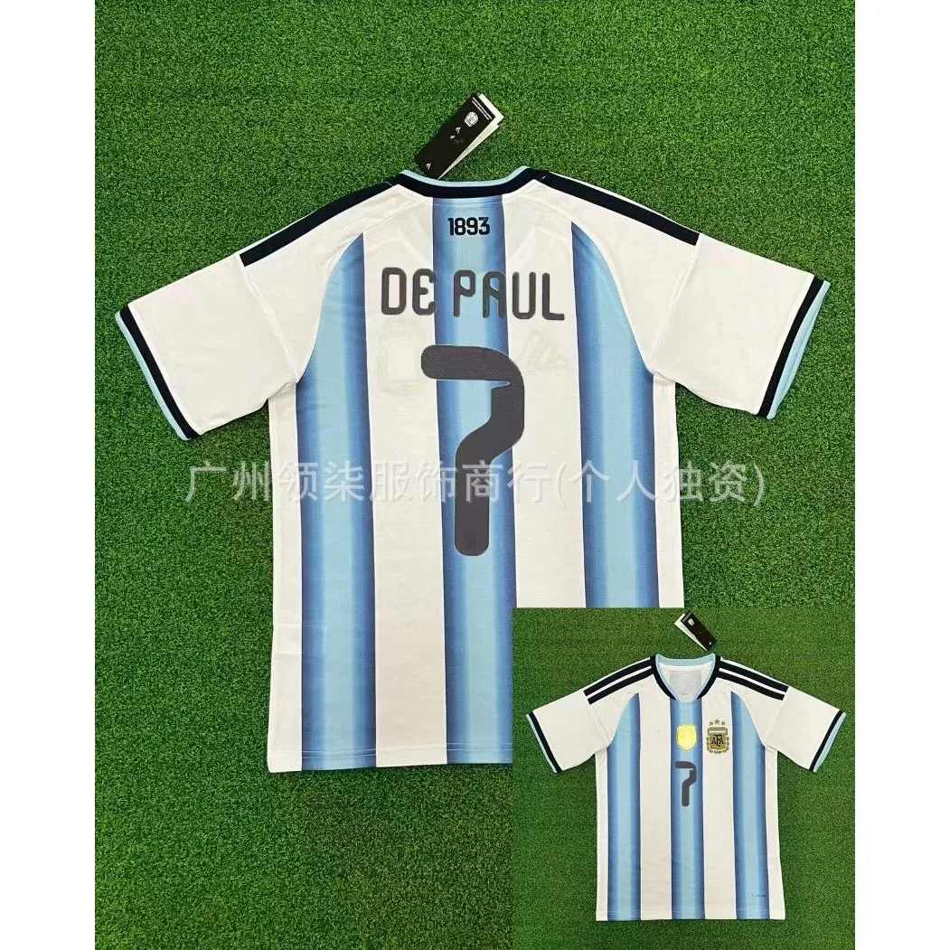 Adidas Adidas Classic Football DE PAUL 7 Jersey White/Blue White - 1