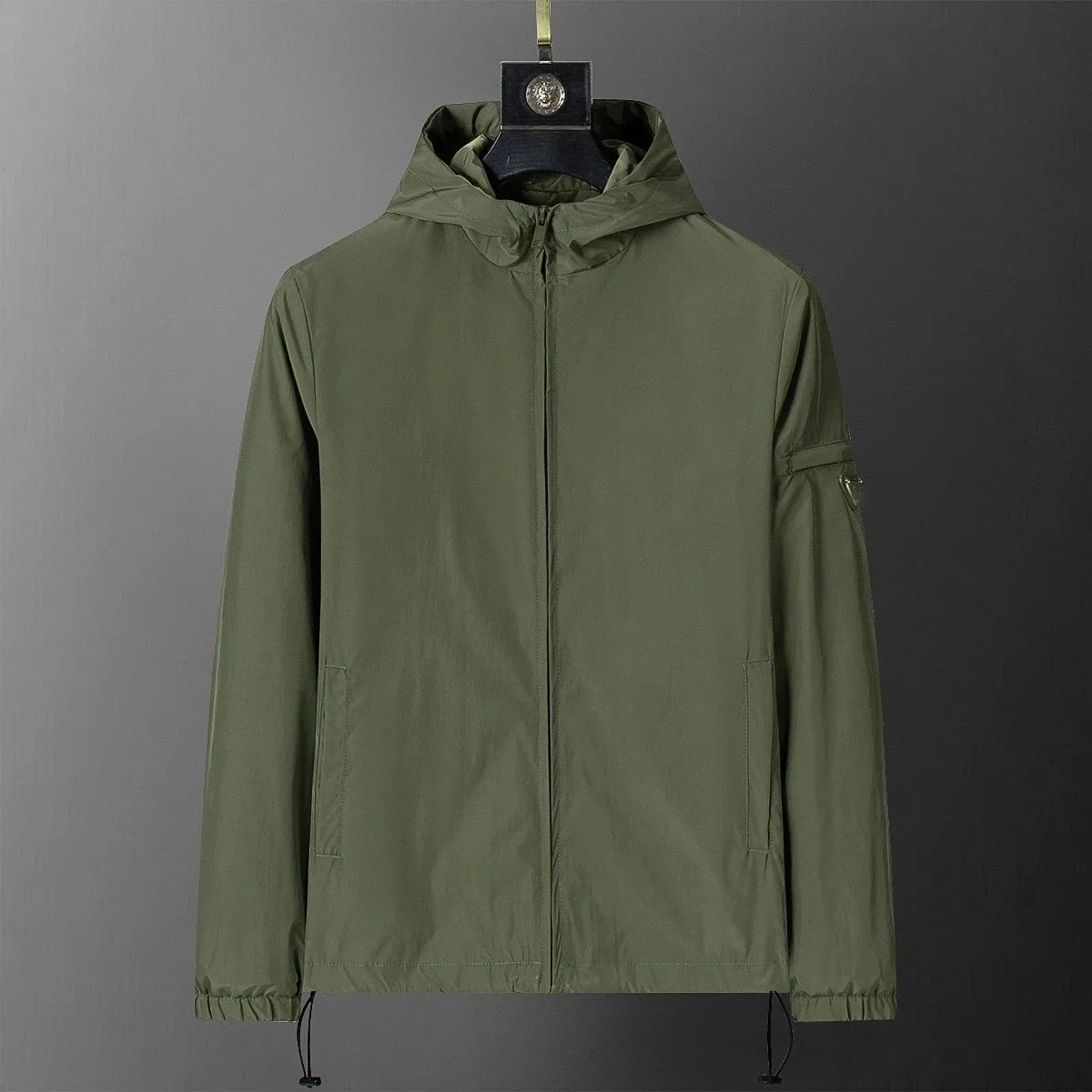 Stone Island Stone Island Hooded Jacket Military Green Green