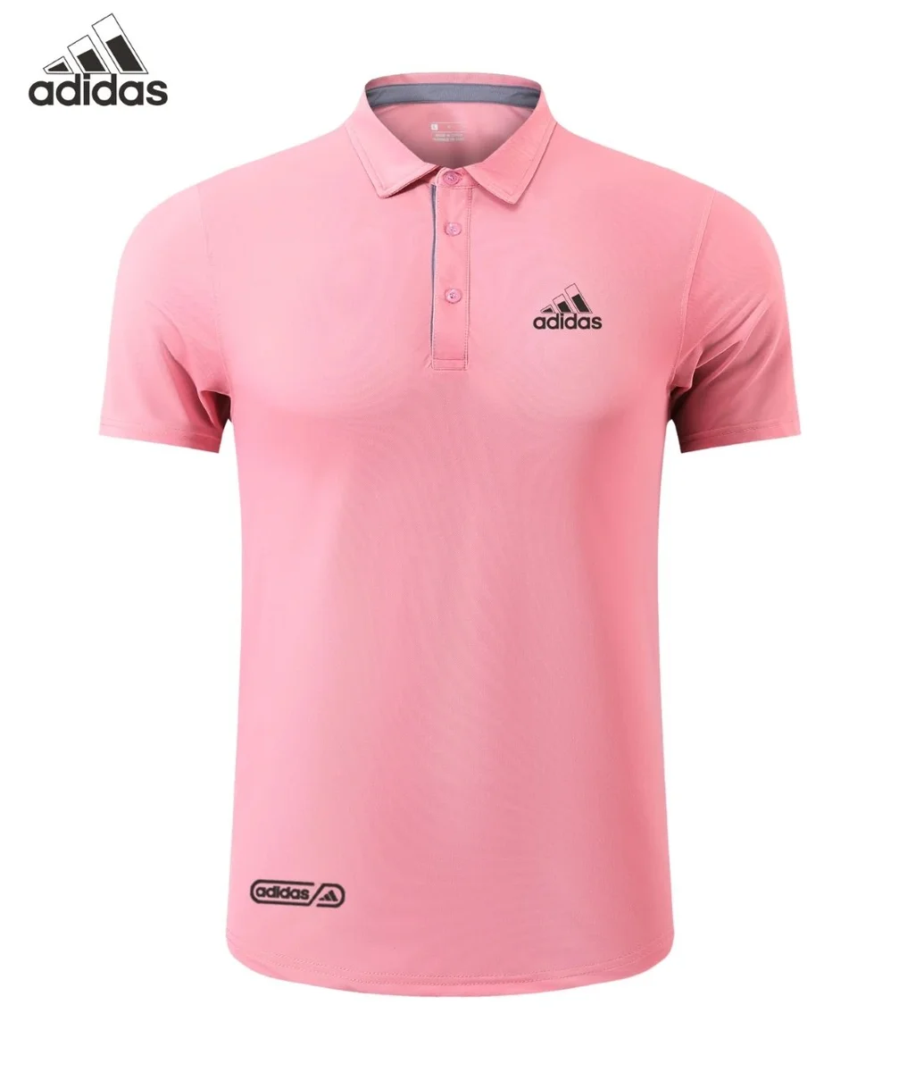 Adidas Adidas Pink Polo Shirt Pink