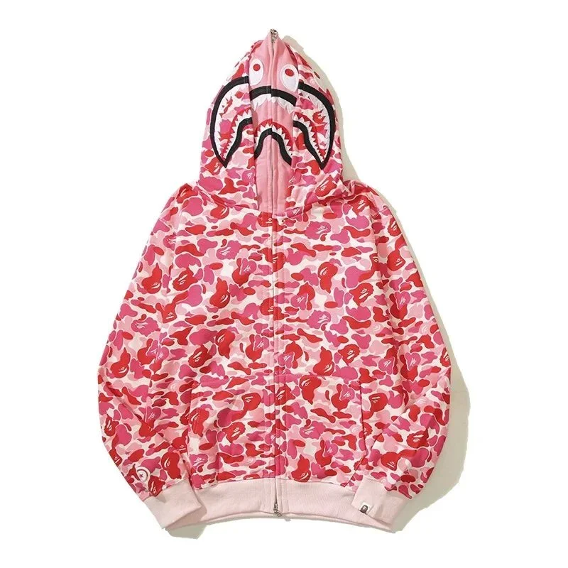 A Bathing Ape A Bathing Ape BAPE STA ABC Camo Pink Hoodie Pink - 1