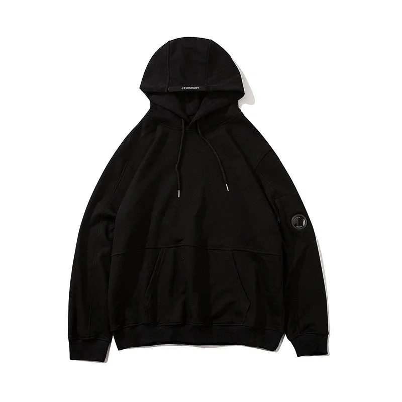 CP Company C.P. Company Goggle Black Hoodie Black - 1