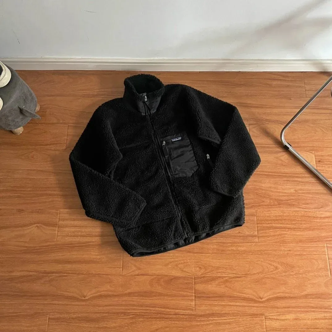 Patagonia Patagonia Classic Synchilla Black Fleece Jacket Black - 1