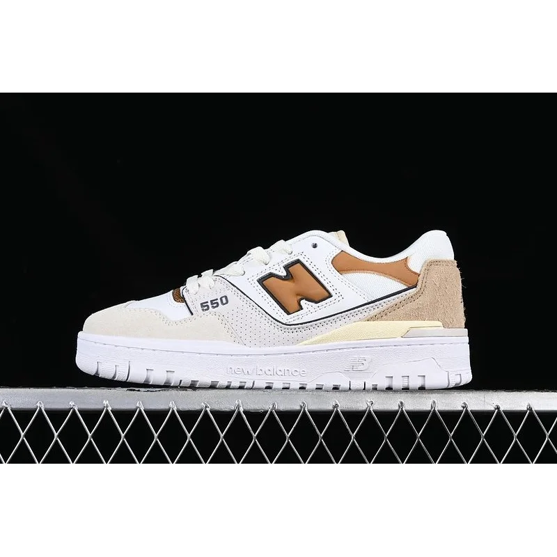 New Balance New Balance 550 Sail/Brown Sneakers White - 1