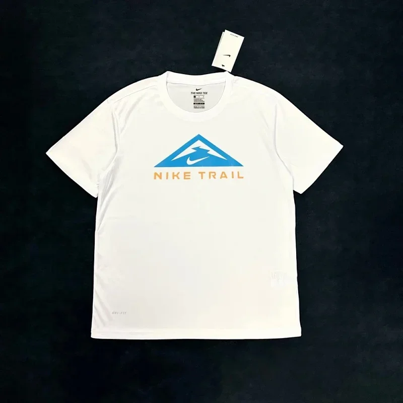 Nike White Trail Graphic T-Shirt