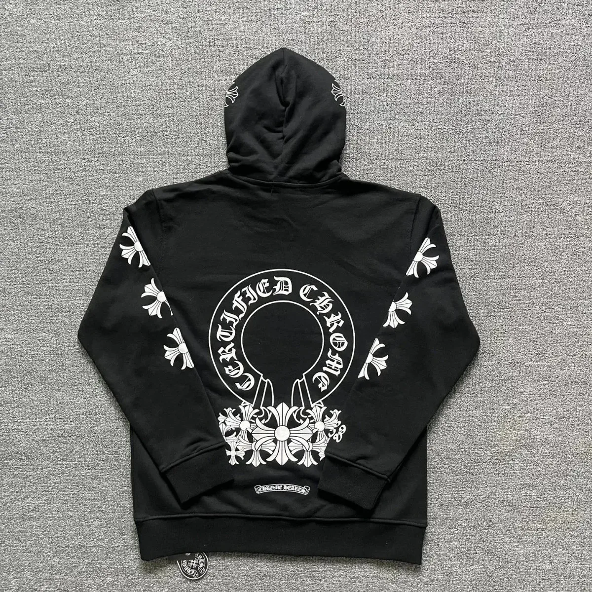 Chrome Hearts Chrome Hearts CH Cross Black Hoodie Black