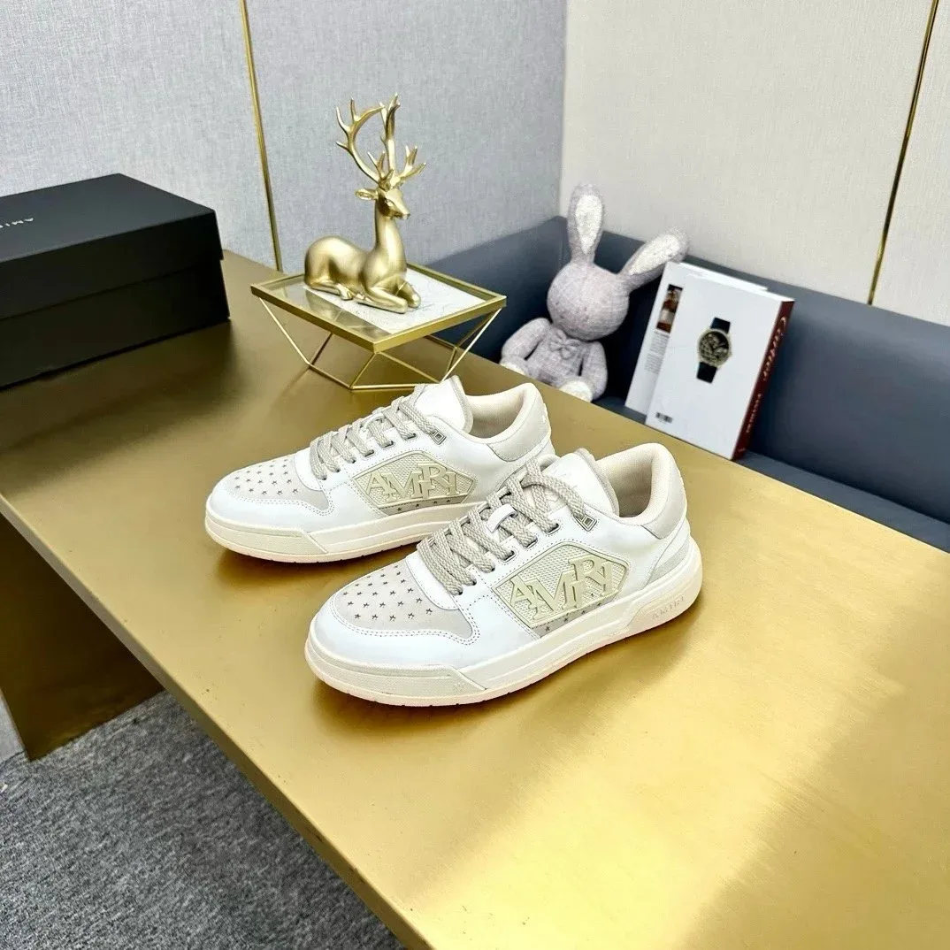 Amiri Amiri AMRI White Leather Sneakers White - 1