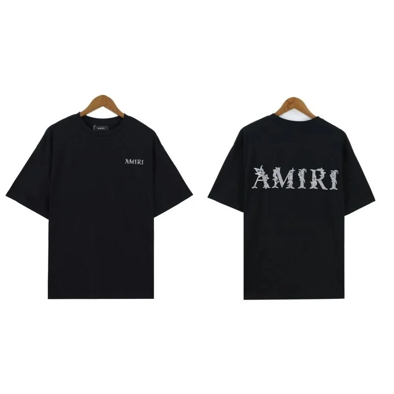 Amiri Amiri MR2054 Black T-Shirts Black - 1