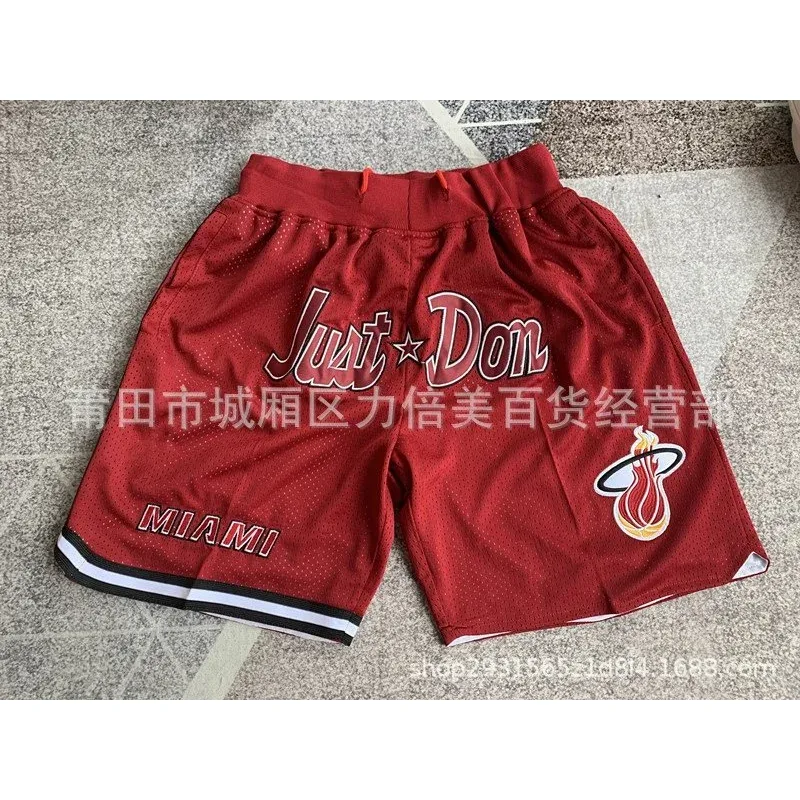 Other Miami Heat Just Don Red Basketball Shorts Red - 1