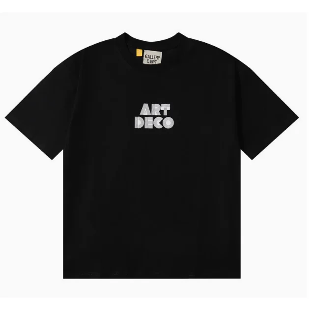 Gallery Dept. Gallery Dept. Art Deco Black T-Shirt Black - 1