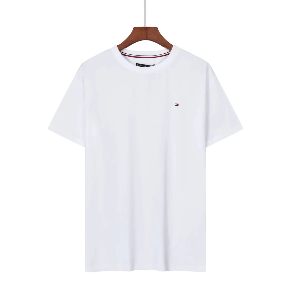 Tommy Hilfiger Tommy Hilfiger Classic Logo White T-Shirt White - 1