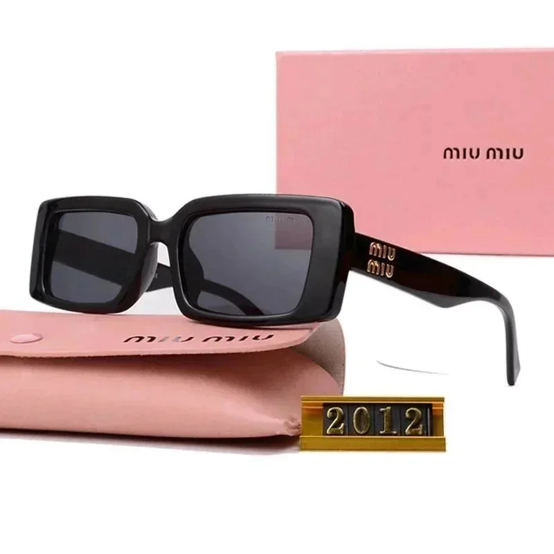 Miu Miu 2012 Black Rectangle Sunglasses