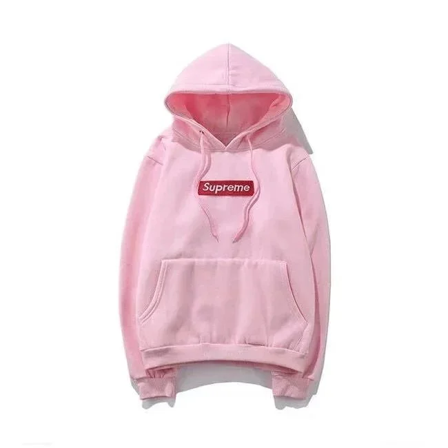 Supreme Supreme Box Logo Pink Hoodie Pink - 1