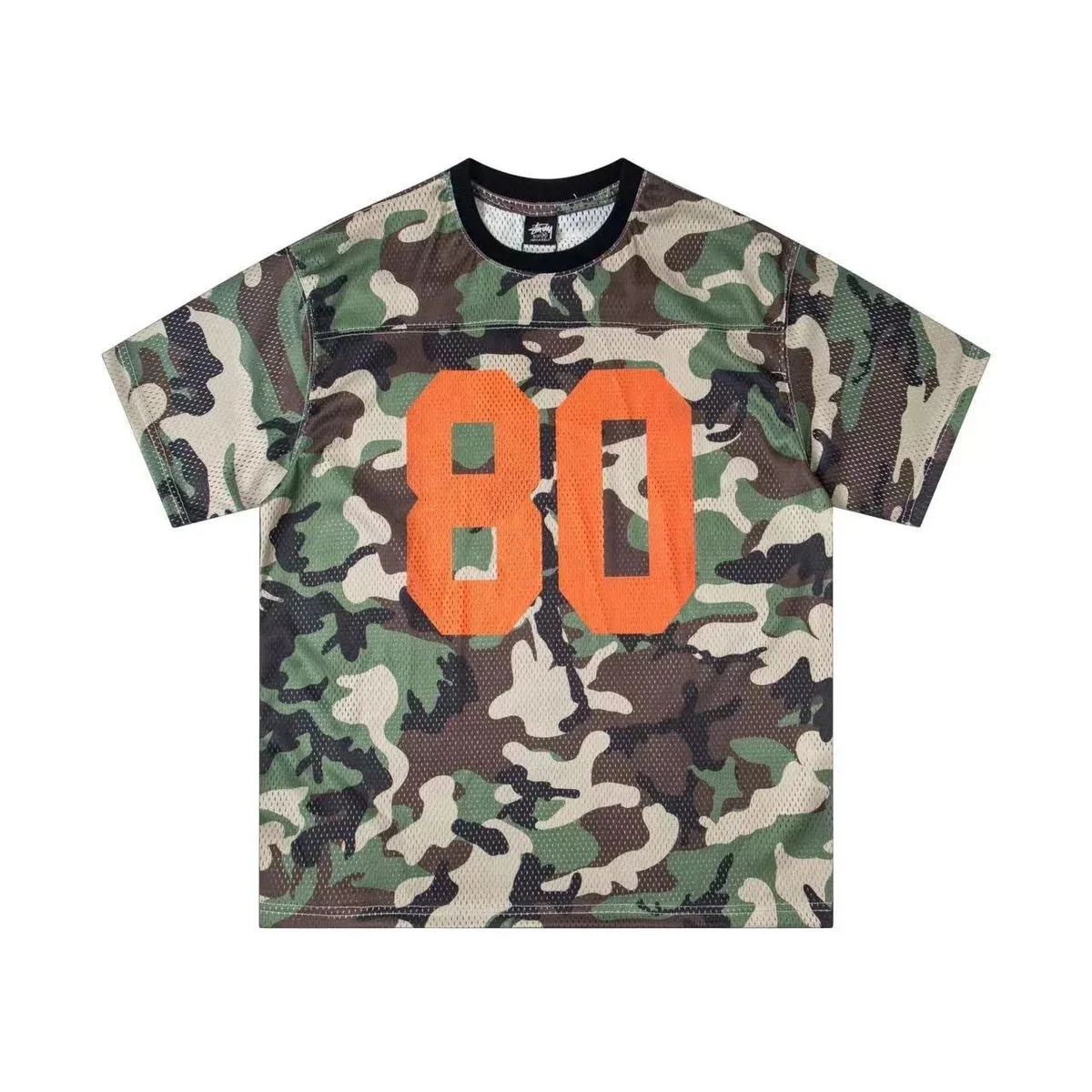 Stussy Stussy Camo 80 Mesh Jersey T-Shirt Multicolor - 1