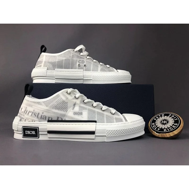 Dior Dior B23 White/Transparent Sneakers White
