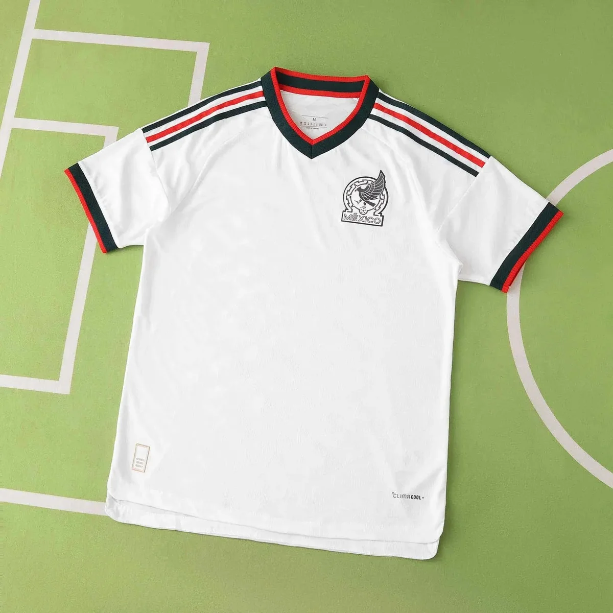 Adidas Adidas Classic Football Mexico Jersey White White - 1