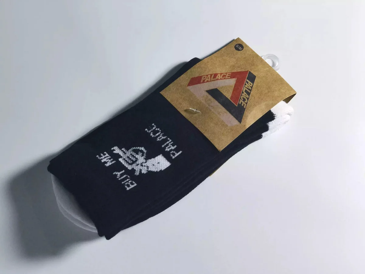 Palace Palace Black Handgun Towel Socks Black - 1