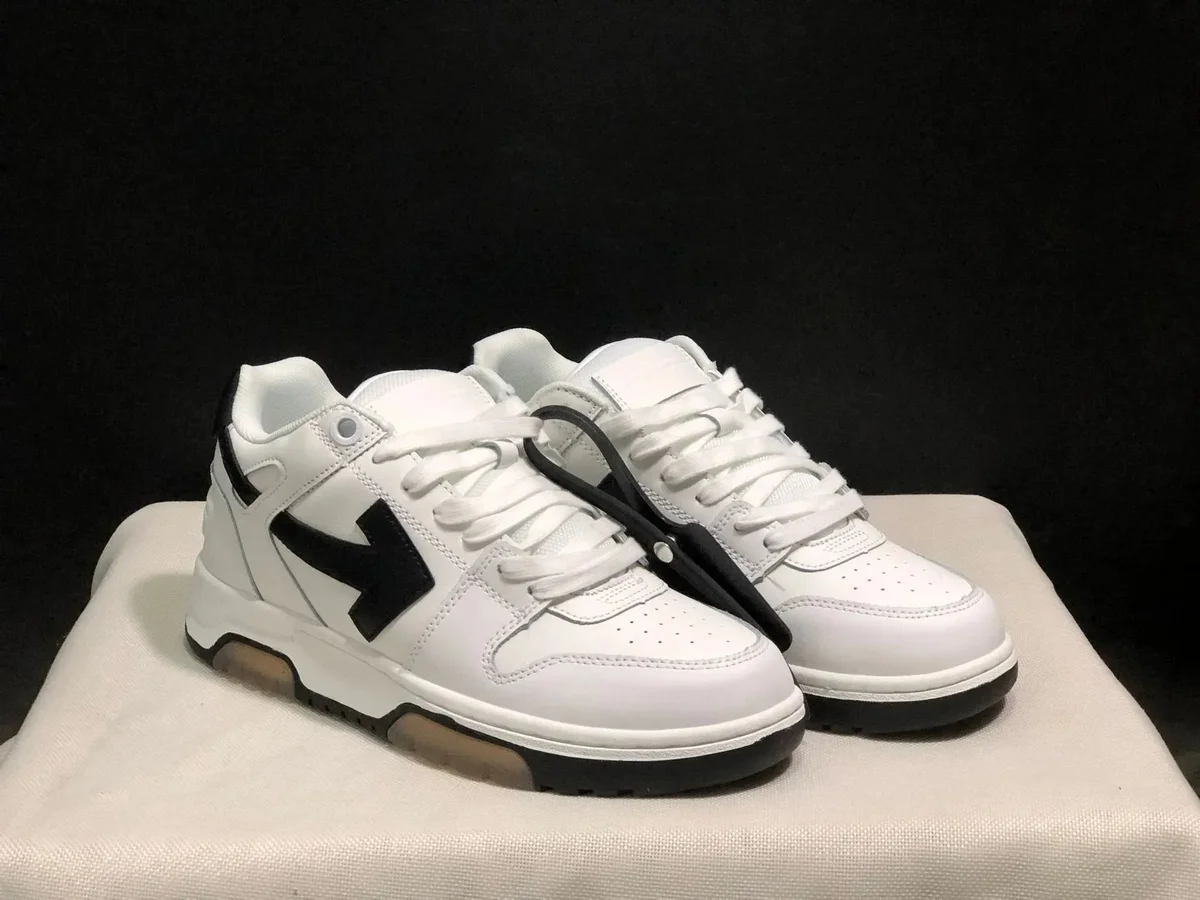 Palm Angels Palm Angels Palm White/Black Arrow Sneakers White